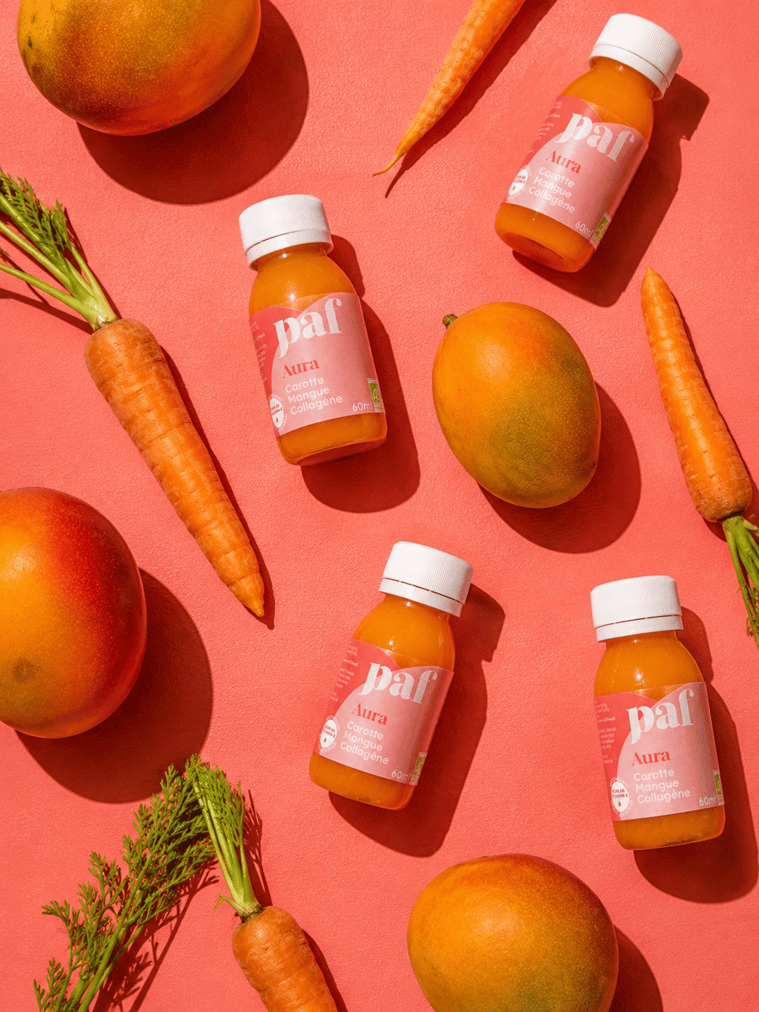 Coffret de shots Aura : collagène et vitamine C
