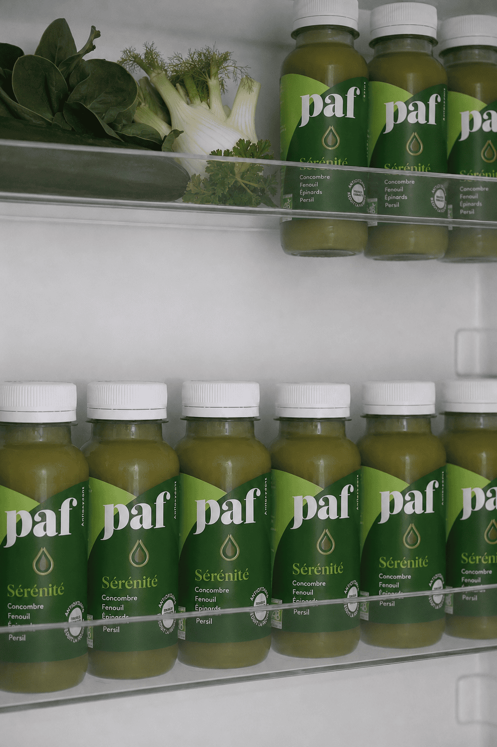 Coffret de jus fenouil, concombre & persil - SÉRÉNITÉ 100% vert. – Image 3