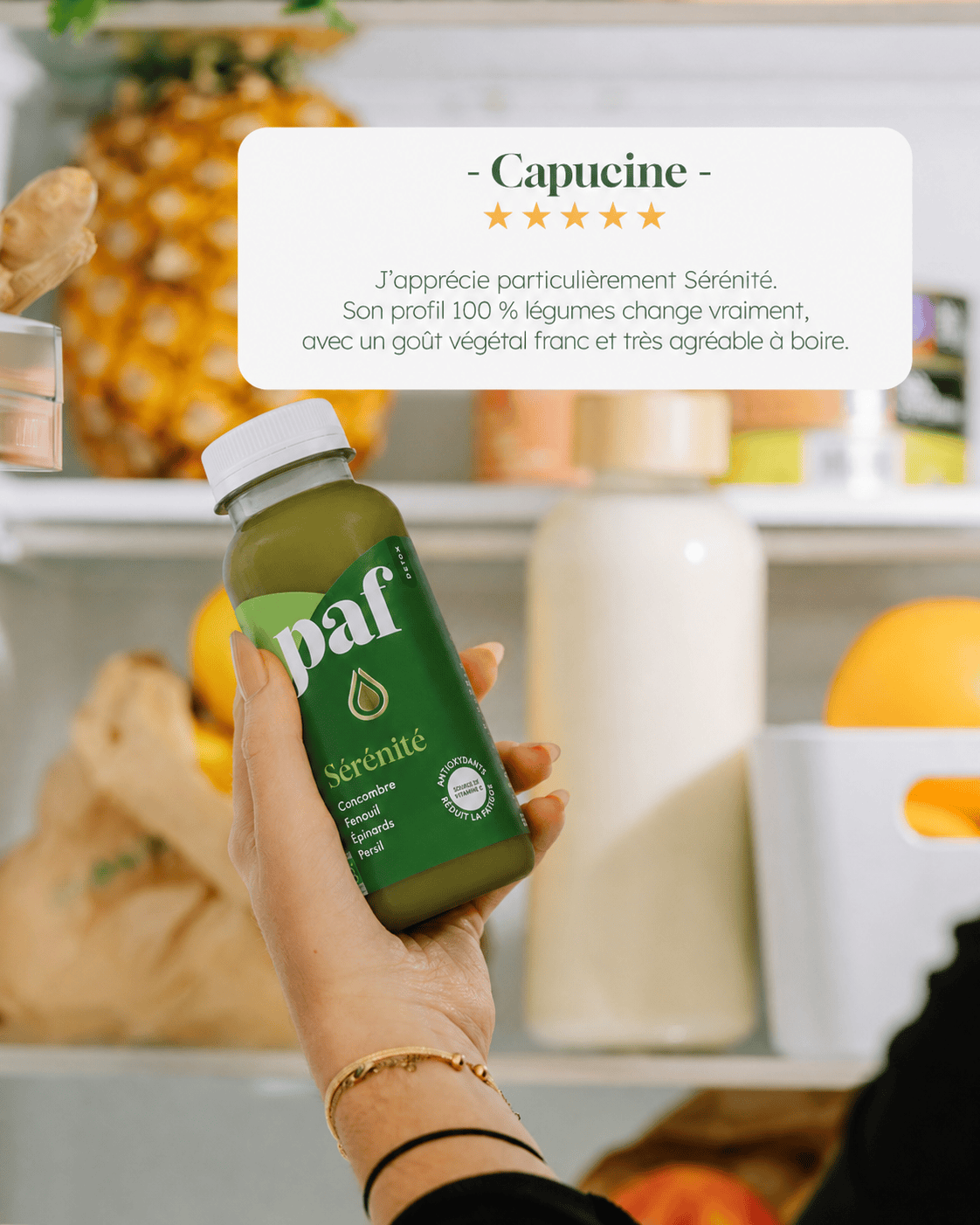 Coffret de jus fenouil, concombre & persil - SÉRÉNITÉ 100% vert. – Image 5