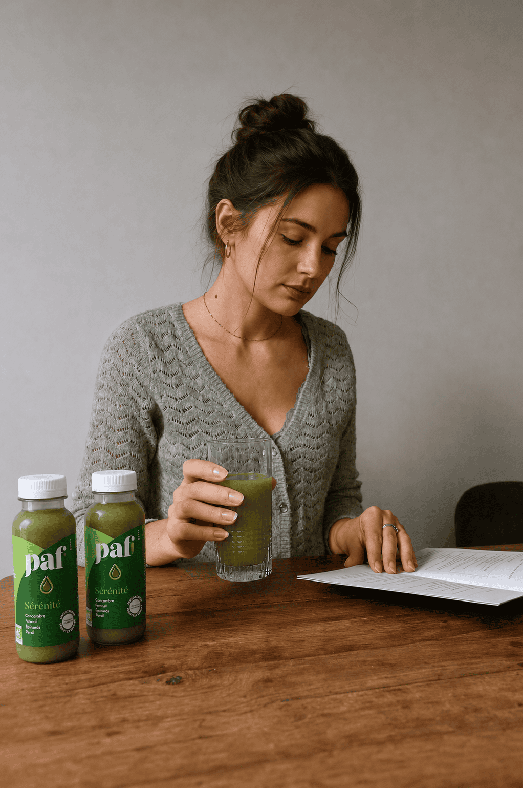 Coffret de jus fenouil, concombre & persil - SÉRÉNITÉ 100% vert. – Image 2